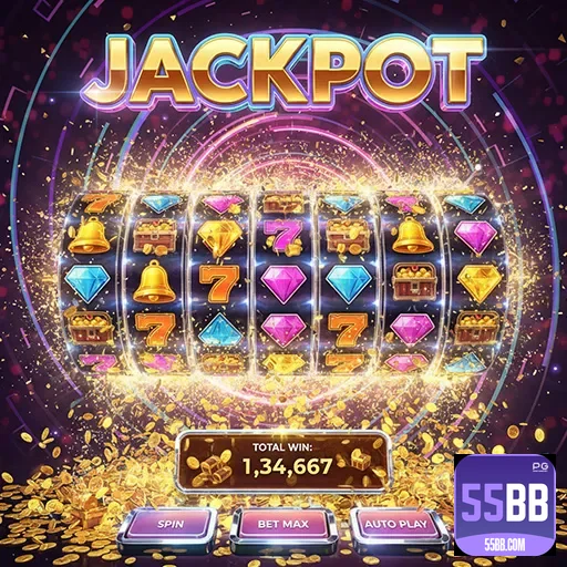 Mobile gaming experience showcasing live dealer and slot games - 55bb